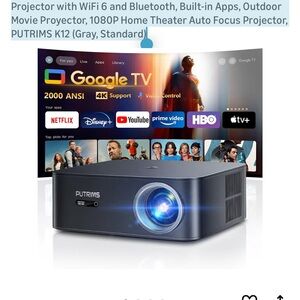 K12 Gray Media Streamer Projector